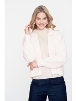 Geisha Cardigan with collar 10 Off white