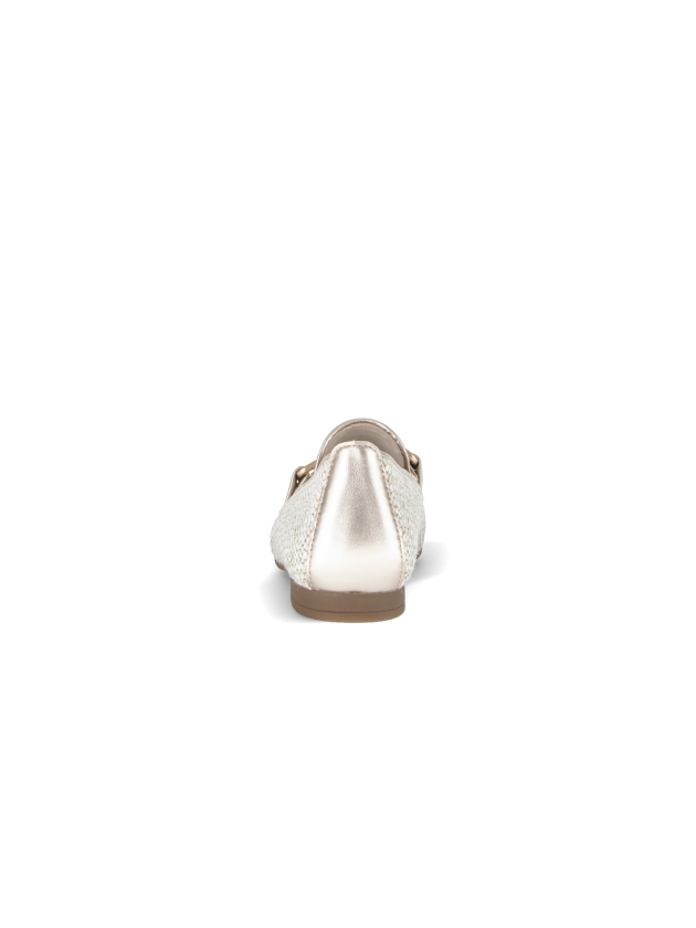 Gabor RaffiaD HT/Metallic 42 oak/puder