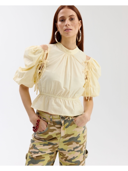 Harper and Yve JACEY-SS 717 yellow stripe