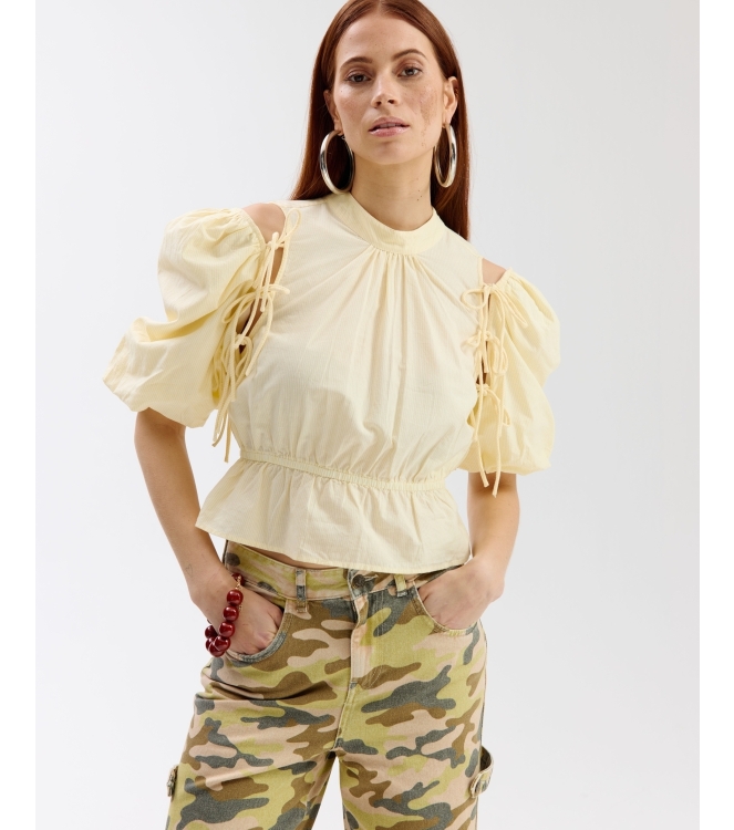 Harper and Yve JACEY-SS 717 yellow stripe