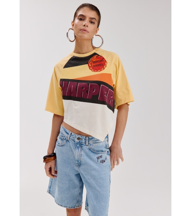 Harper and Yve MEXICANSUMMER-SS 723 butter yellow