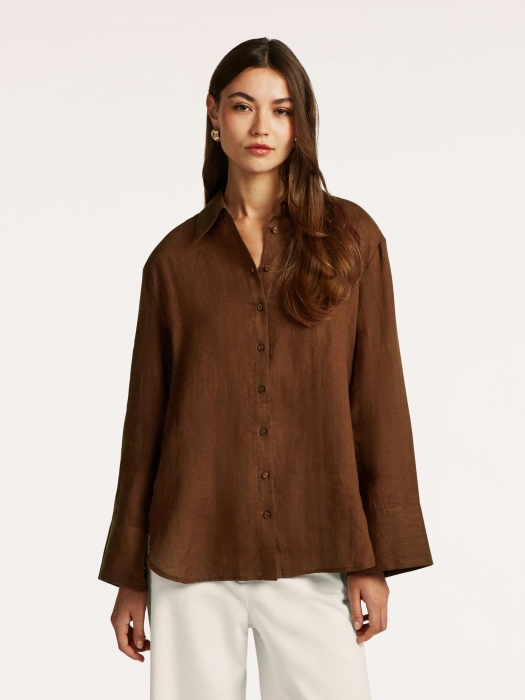 Beaumont GWENNY Blouse 2580 cacao bean