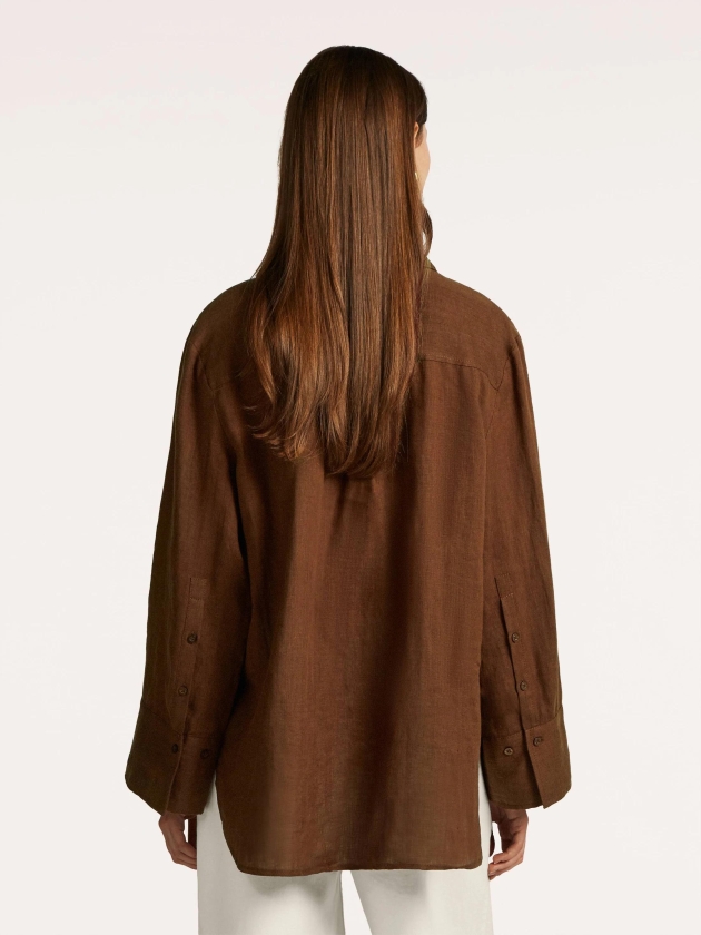 Beaumont GWENNY Blouse 2580 cacao bean