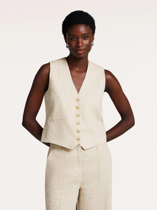 Beaumont BERLIN Gilet 2790 soft camel melange
