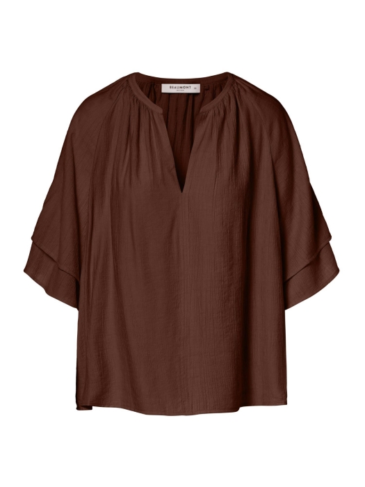 Beaumont GABRIELLA Blouse 2580 cacao bean