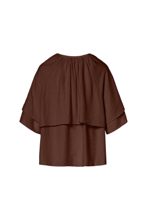 Beaumont GABRIELLA Blouse 2580 cacao bean