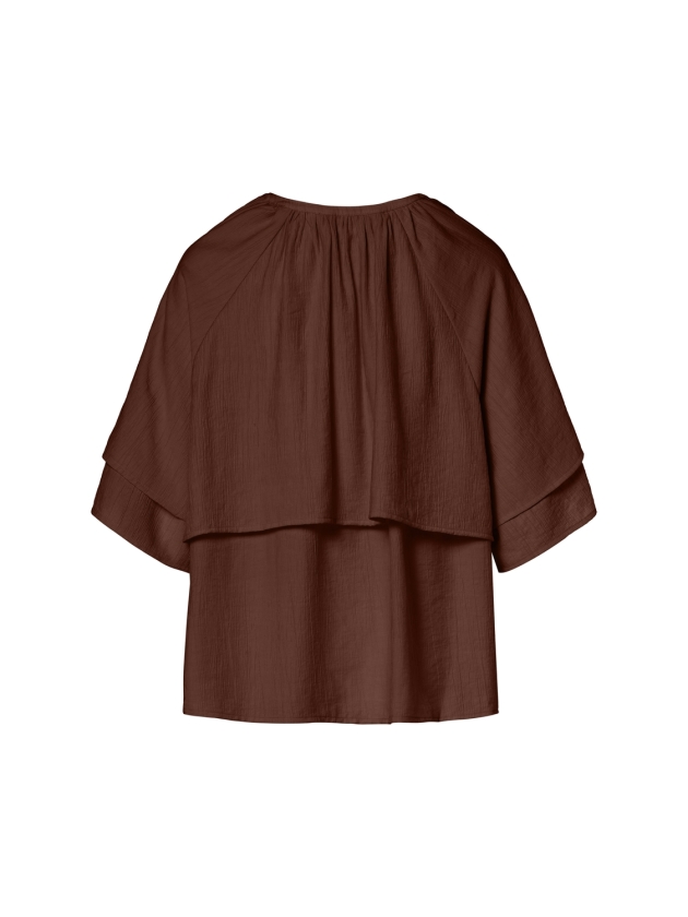 Beaumont GABRIELLA Blouse 2580 cacao bean