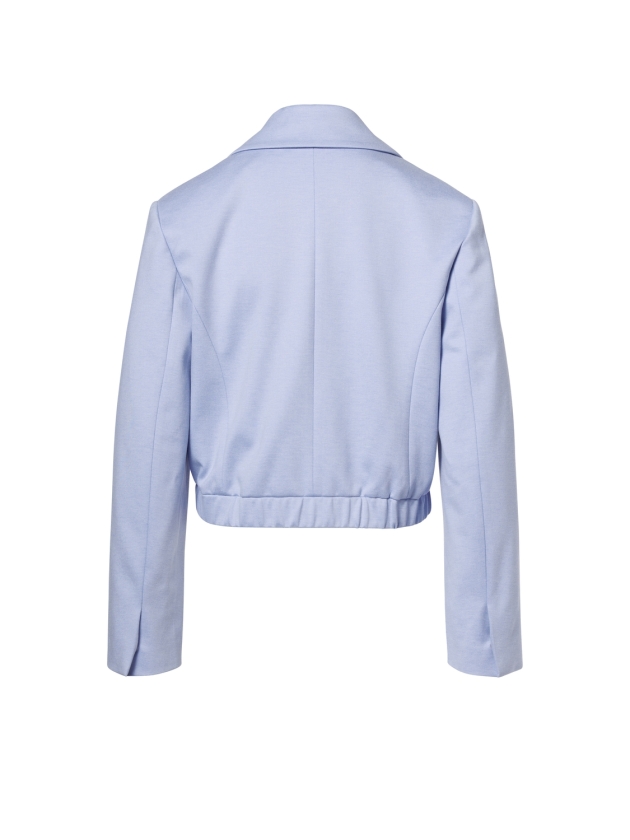 Beaumont DAGMAR Bomber 5471 heavenly blue melange