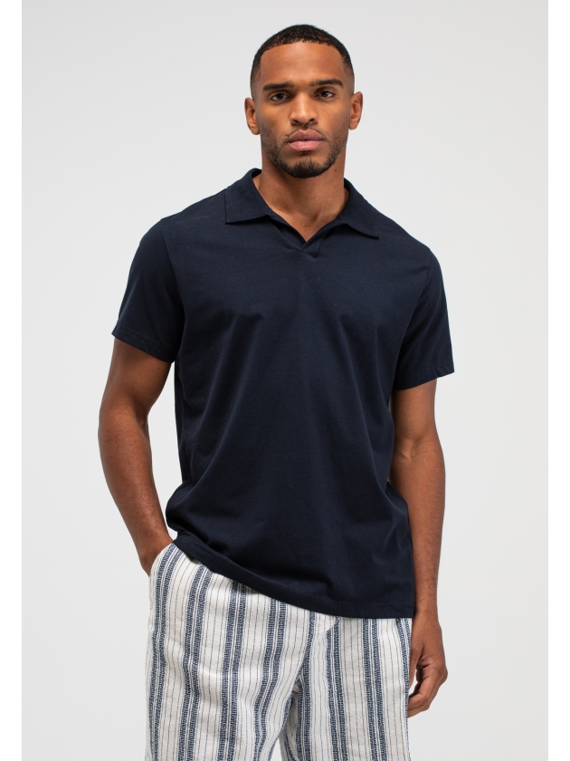 Butcher of Blue Alain Jersey Polo 890 alaska blue