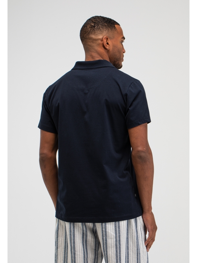 Butcher of Blue Alain Jersey Polo 890 alaska blue