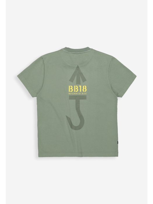 Butcher of Blue Army Carlow Loose Tee 792 jade green
