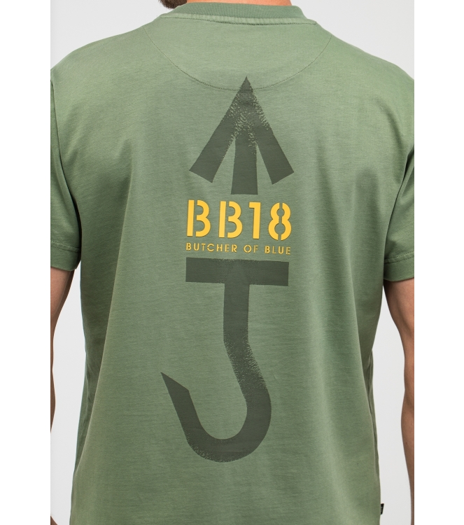 Butcher of Blue Army Carlow Loose Tee 792 jade green