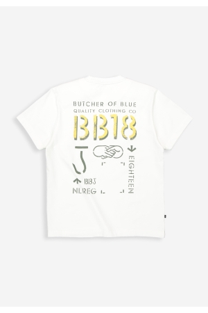 Butcher of Blue Army Elphin Loose Tee 112 titan white