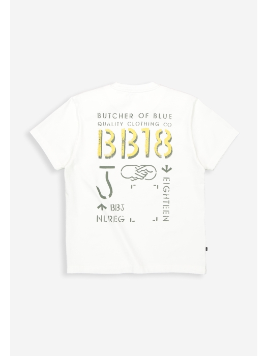 Butcher of Blue Army Elphin Loose Tee 112 titan white