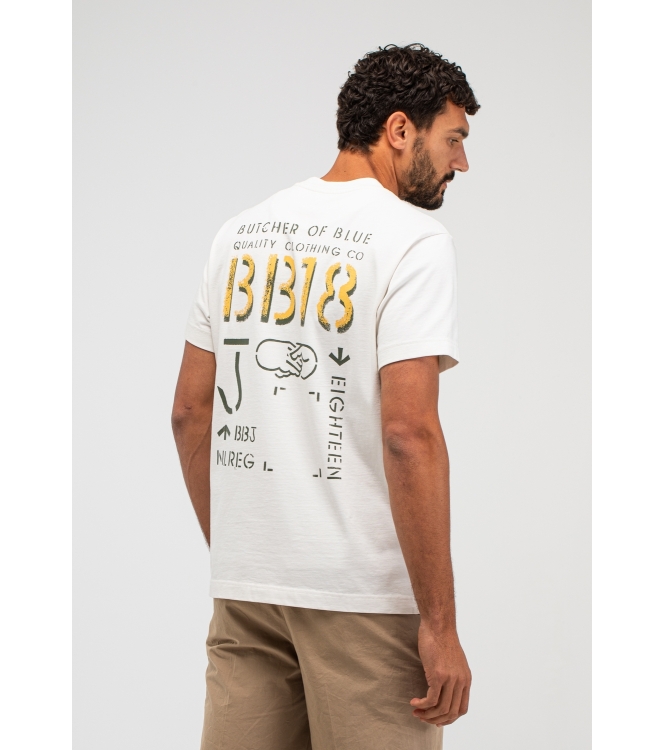 Butcher of Blue Army Elphin Loose Tee 112 titan white