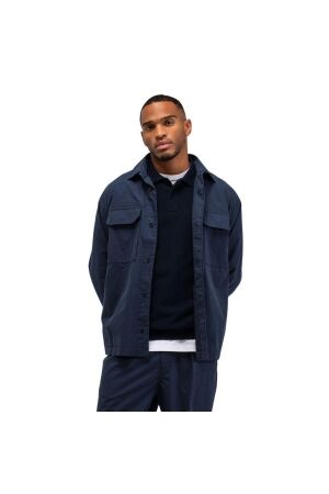Butcher of Blue Dan Cotton Overshirt 890 alaska blue