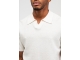Butcher of Blue Boucle Knit Polo 112 titan white