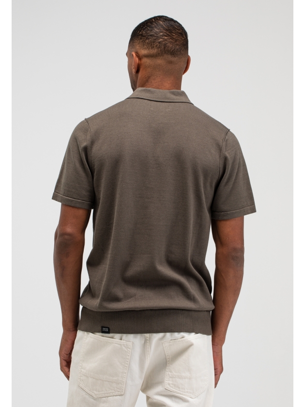 Butcher of Blue Clifden Co Polo SS 708 dk. granite green