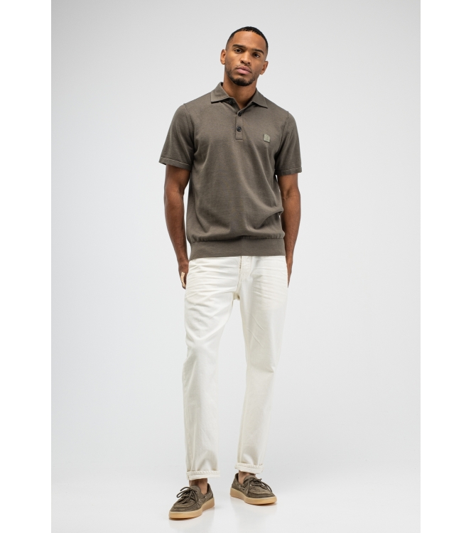 Butcher of Blue Clifden Co Polo SS 708 dk. granite green