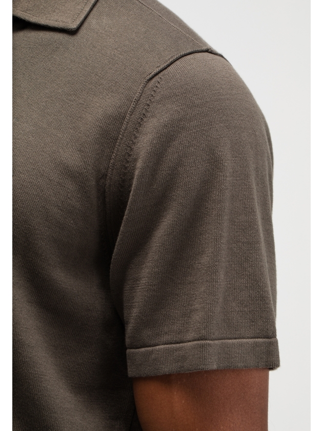 Butcher of Blue Clifden Co Polo SS 708 dk. granite green