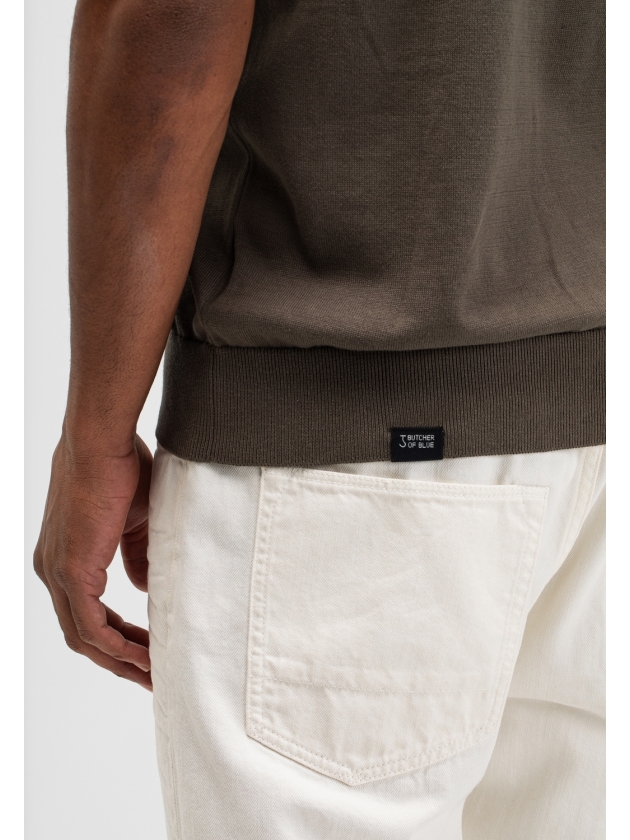 Butcher of Blue Clifden Co Polo SS 708 dk. granite green