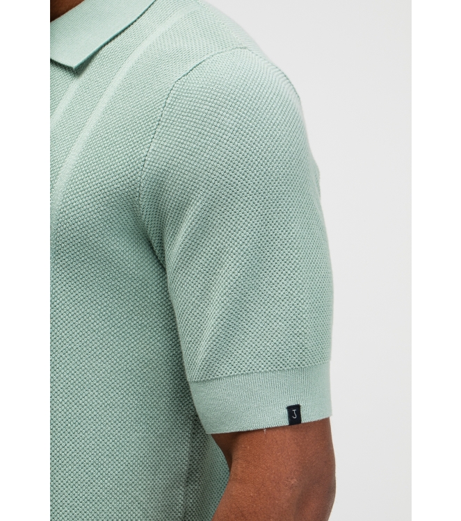 Butcher of Blue Ripley Knit Polo 118 inari green