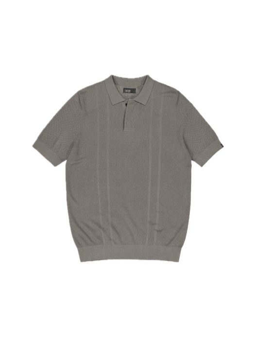 Butcher of Blue Ripley Knit Polo 708 dk. granite green