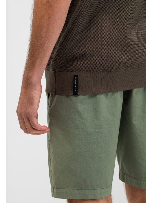 Butcher of Blue Ripley Knit Polo 708 dk. granite green