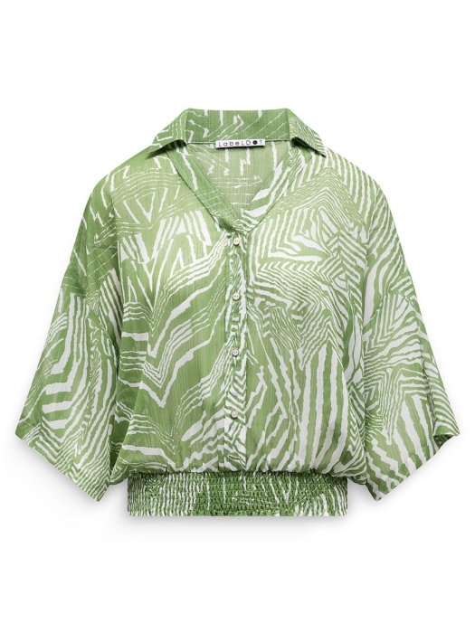 Label Dot Alexia 501 groen / wit