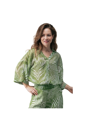 Label Dot Alexia 501 groen / wit