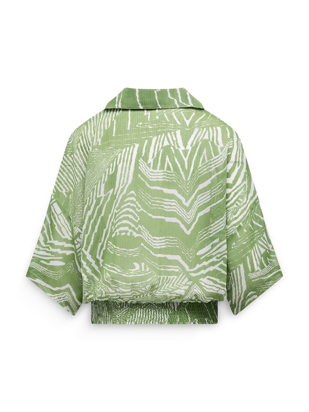 Label Dot Alexia 501 groen / wit