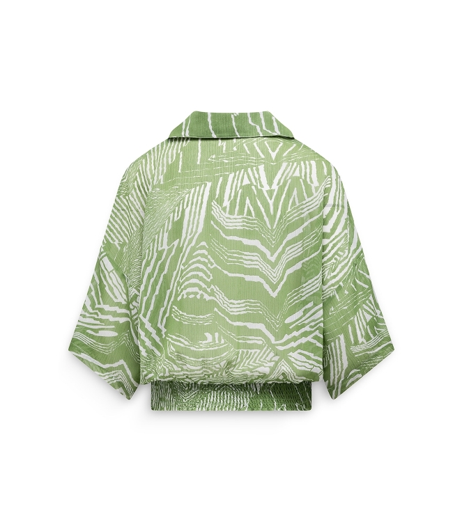 Label Dot Alexia 501 groen / wit