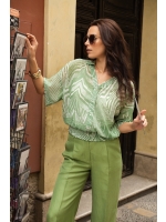 Label Dot Alexia 501 groen / wit
