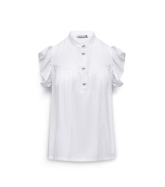 Label Dot Mindy 100 wit