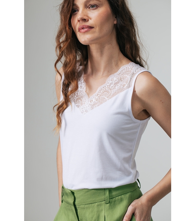 Label Dot Max 100 wit