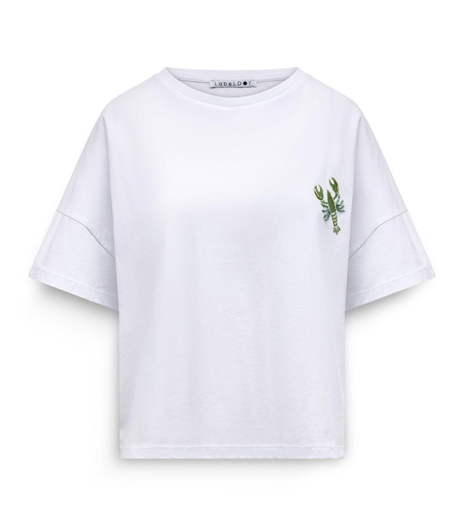 Label Dot Mara 501 groen / wit