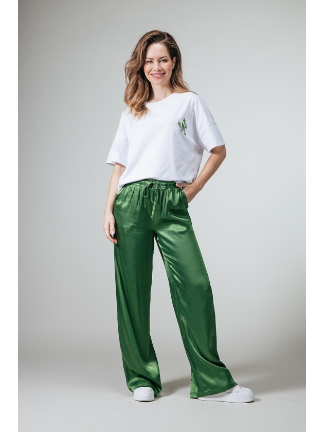 Label Dot Mara 501 groen / wit