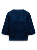 Label Dot Karen 629 donker blauw