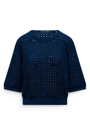 Label Dot Karen 629 donker blauw