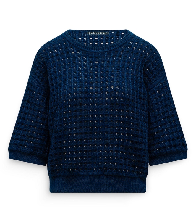 Label Dot Karen 629 donker blauw