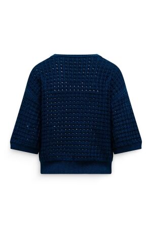 Label Dot Karen 629 donker blauw