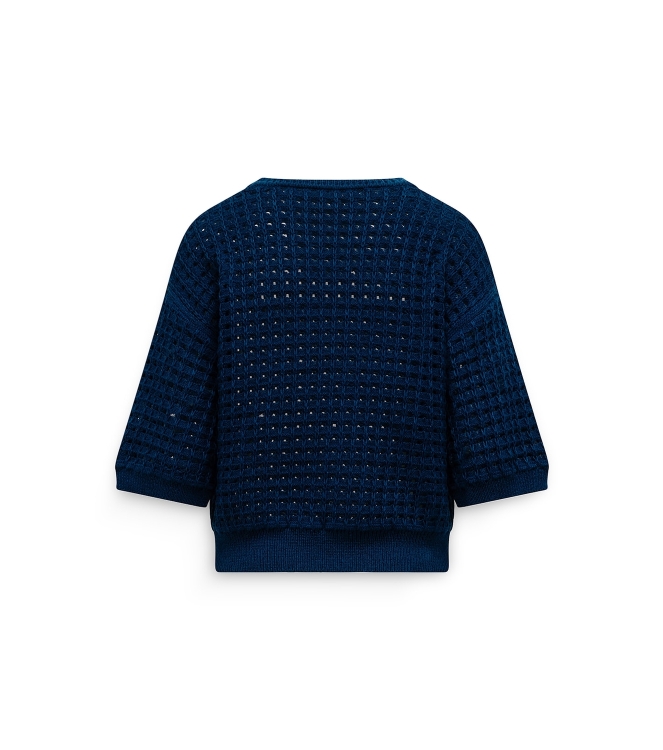 Label Dot Karen 629 donker blauw