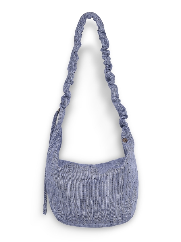 Label Dot Zaza handbag jeans 620 blauw multi