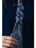 Label Dot Zaza handbag jeans 620 blauw multi