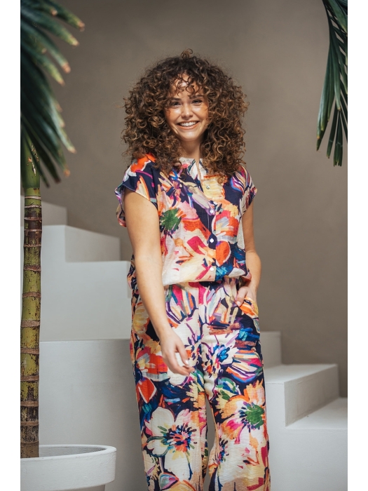 Label Dot Agnes 620 blauw multi
