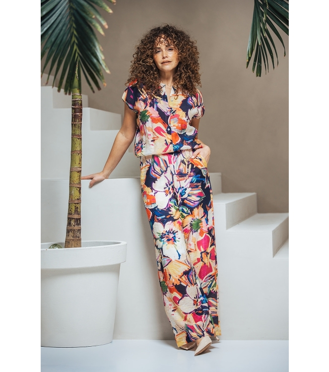 Label Dot Agnes 620 blauw multi