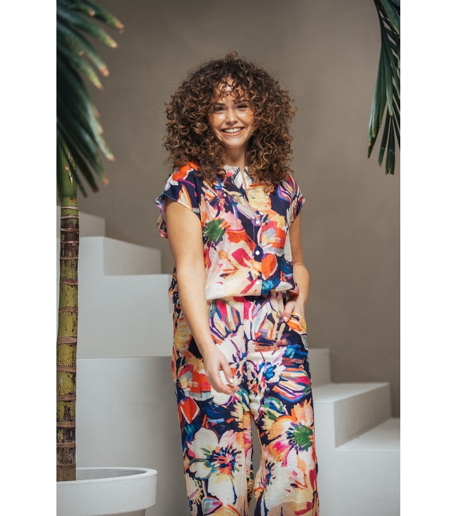 Label Dot Agnes 620 blauw multi