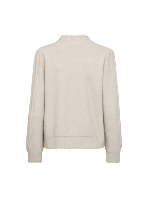 Freequent Pullover Moonbeam w.black