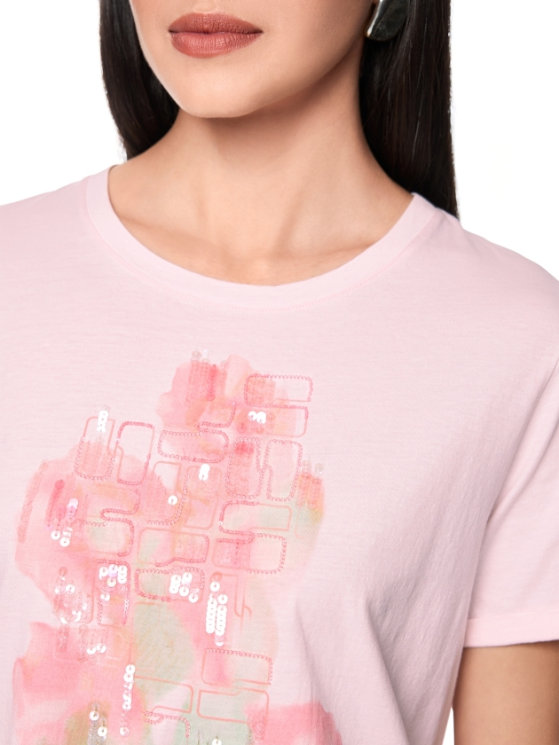 MarcCain Sports T-Shirt 202 Rosewater new