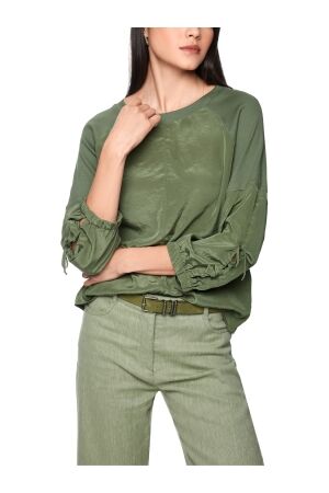 MarcCain Sports Blusenshirt 574 Olivine